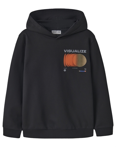 Name It - NKMNigo Sweat Hoodie - Black